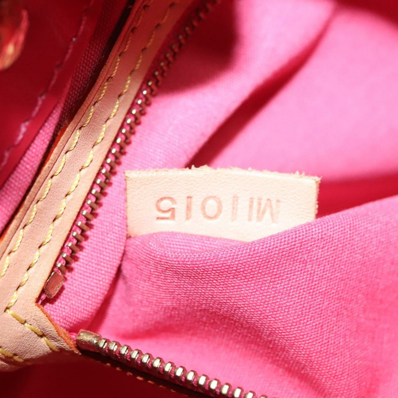 【日本直送】路易威登 Monogram Vernis Reade PM 手提包 玫紅色 M91221 正品 114585V-10