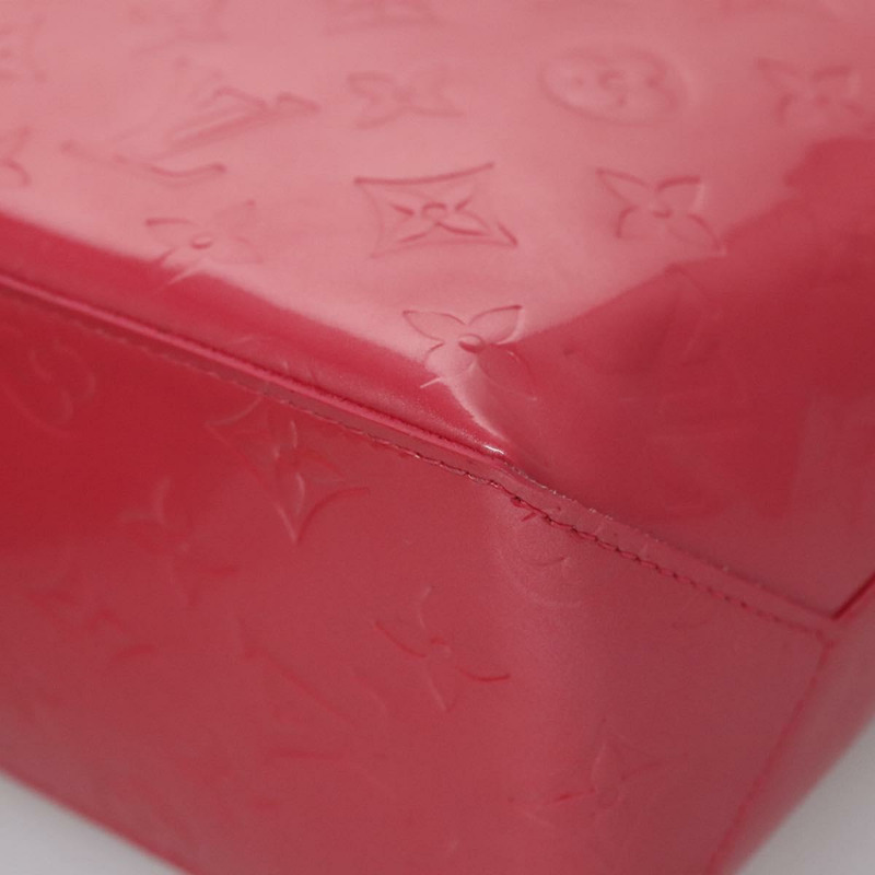 【日本直送】路易威登 Monogram Vernis Reade PM 手提包 玫紅色 M91221 正品 114585V-13