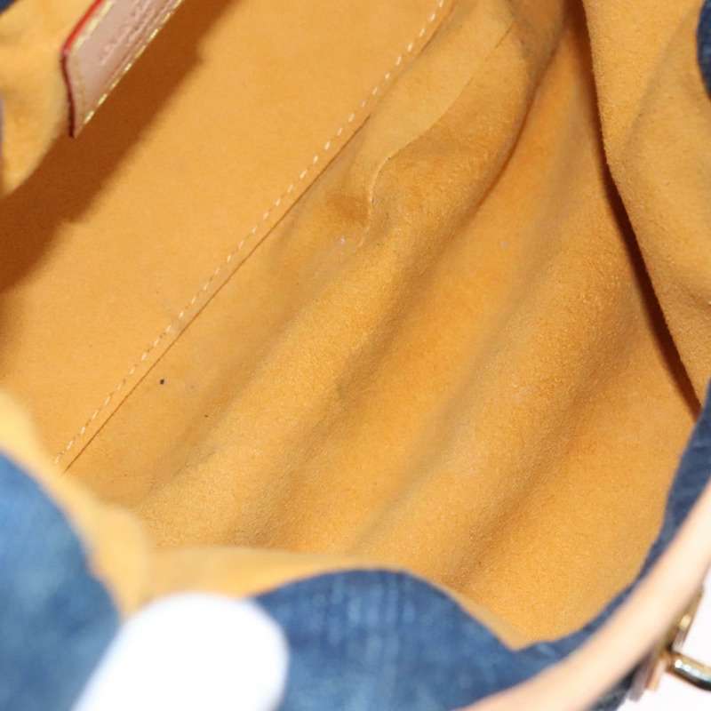 【日本直送】路易威登 Monogram 牛仔布 Preity 手提包 藍色 M95020 LV 正品 BA268SAV-9