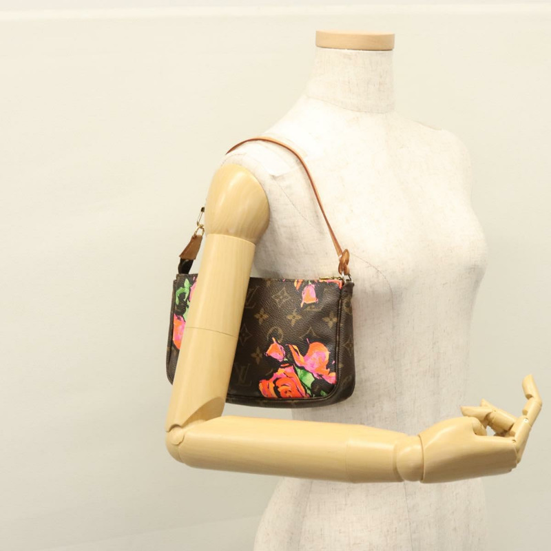 【日本直送】路易威登 Monogram Rose 手拿包配件袋 M48615 LV 正品 BA143V-20