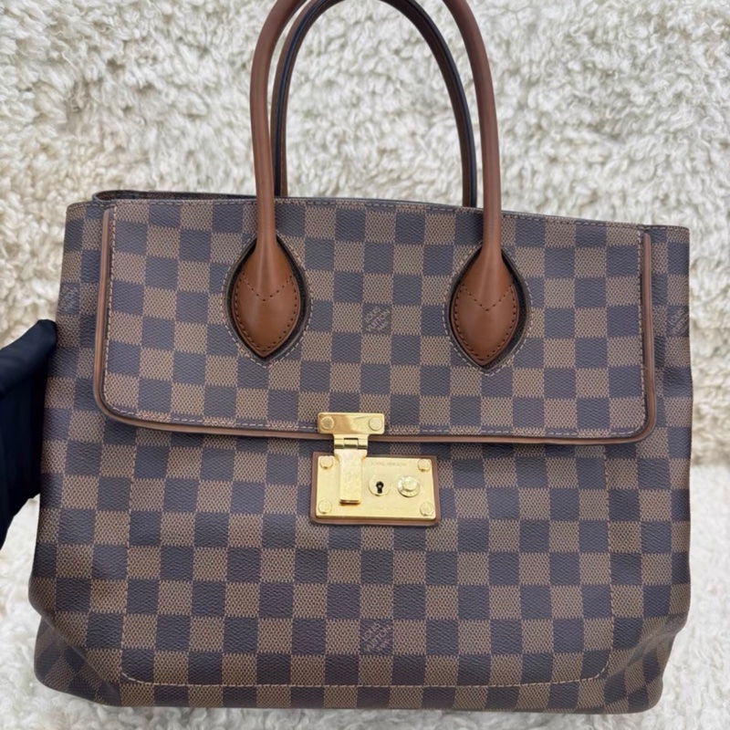 【95新 ✨ 全網最低價！】LV/路易威登焦糖棋盤格Ascot Damier手提包走秀款（下單前先詢問庫存❗️）-2