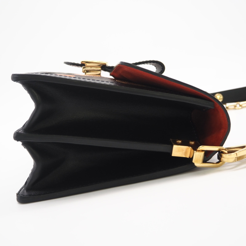 路易威登 (LOUIS VUITTON) 女士 Monogram Fornasetti Dauphine MM 兩用單肩背包，多色塗層帆布和皮革材質。-7