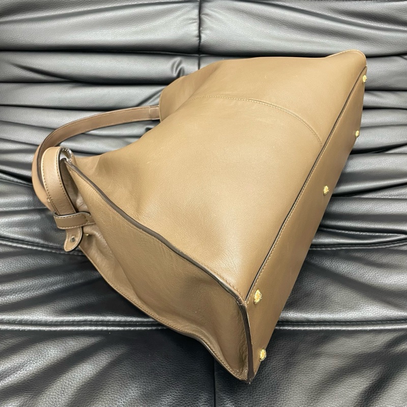 芬迪｜peekaboo托特牛皮大號-4