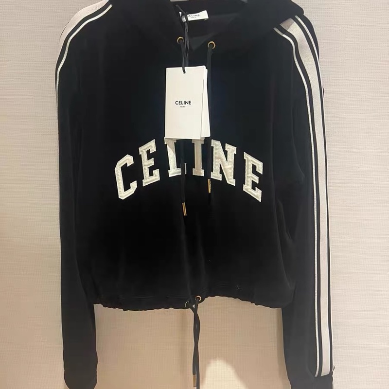 Celine絲絨衛衣s碼-0