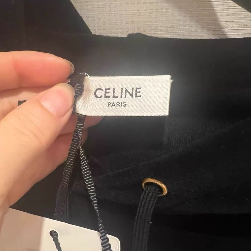 Celine絲絨衛衣s碼-4