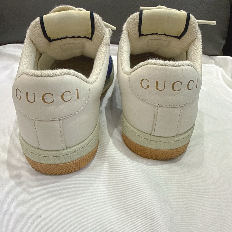 98新Gucci 牛仔 丹寧 髒髒鞋 板鞋 35.5碼 無附件-3