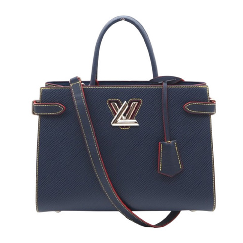 路易威登 Epi Twist 手提包 M54980 兩用單肩包，靛藍色皮革，女士款