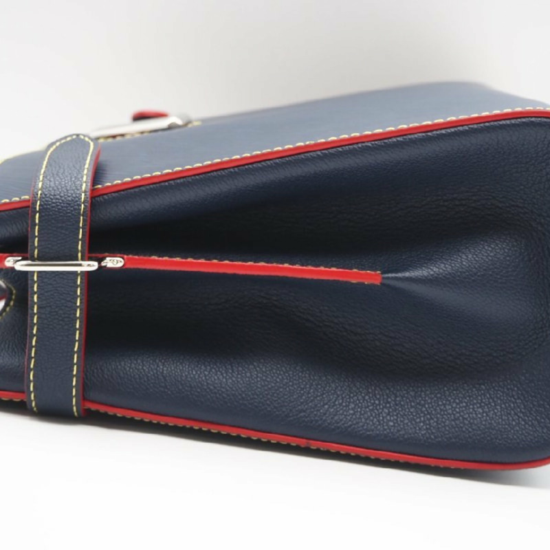 路易威登 Epi Twist 手提包 M54980 兩用單肩包，靛藍色皮革，女士款-5