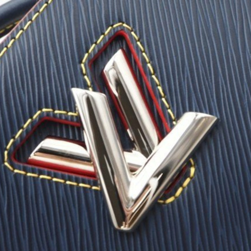 路易威登 Epi Twist 手提包 M54980 兩用單肩包，靛藍色皮革，女士款-9