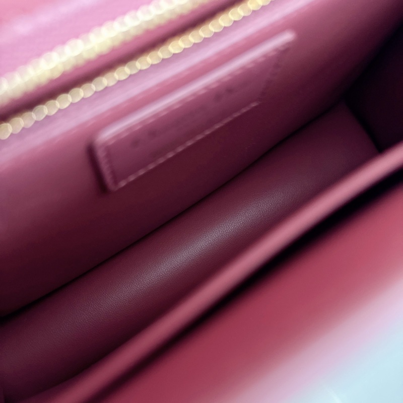 【近新閒置品】Dior 迪奧 montaigne蒙田單肩包斜挎包 經典款 中號-14