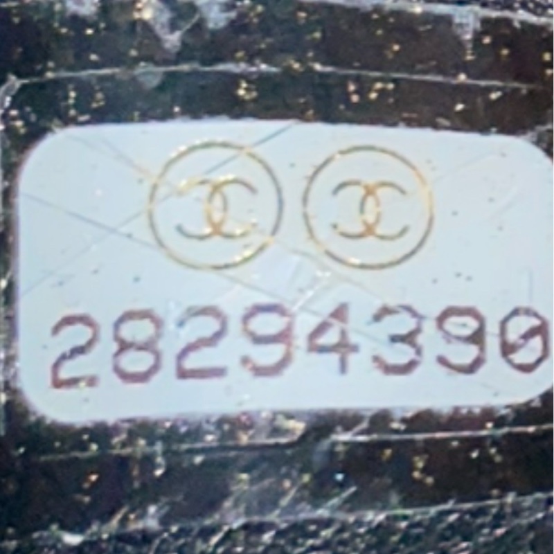 【近新閒置品】Chanel 香奈兒 黑金孟買風琴包 郵差包 大金鍊條手提單肩斜挎包 28開大全套-14