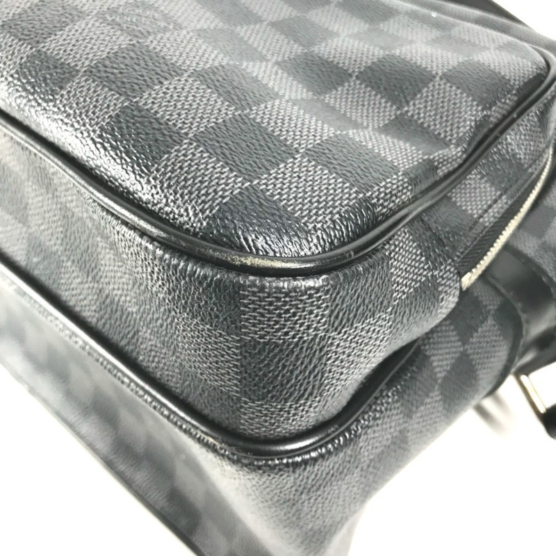 路易威登 N45252 Damier Graphite Io 背包，黑色，男女款-3