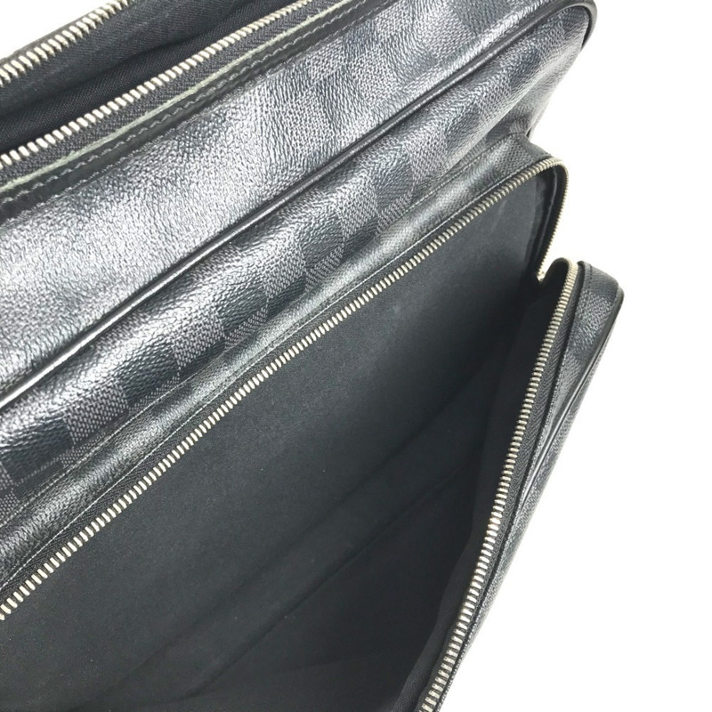 路易威登 N45252 Damier Graphite Io 背包，黑色，男女款-8