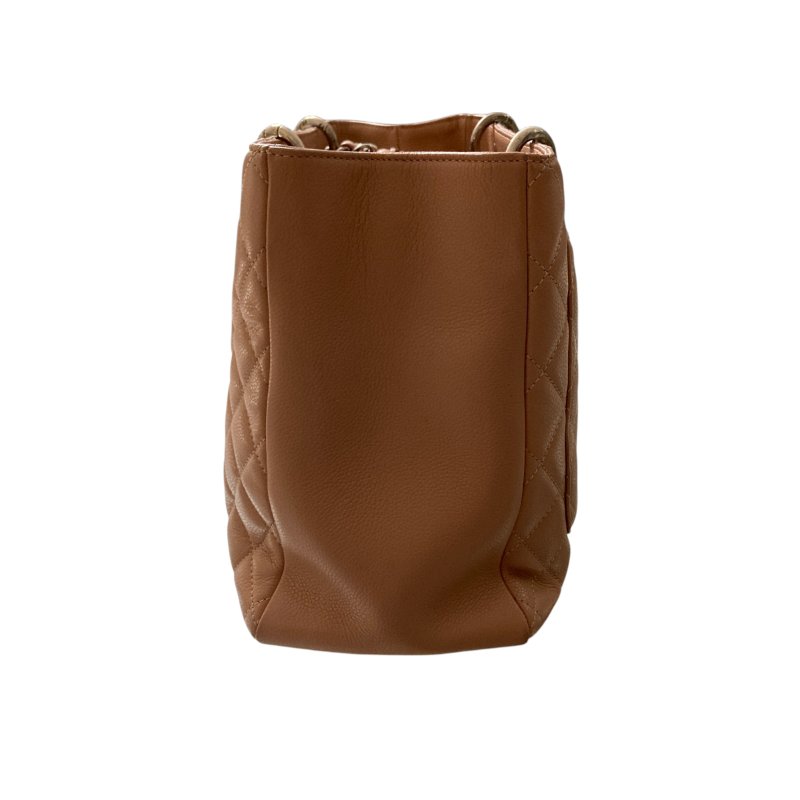 CHANEL 香奈兒 GST TOTE BAG 托特包 奶茶色-2