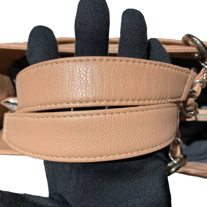 CHANEL 香奈兒 GST TOTE BAG 托特包 奶茶色-10