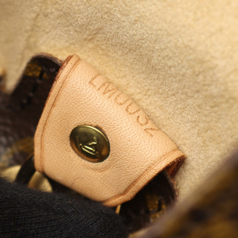 路易威登 Looping GM 單肩包 M51145 Monogram 帆布皮革棕色二手-4