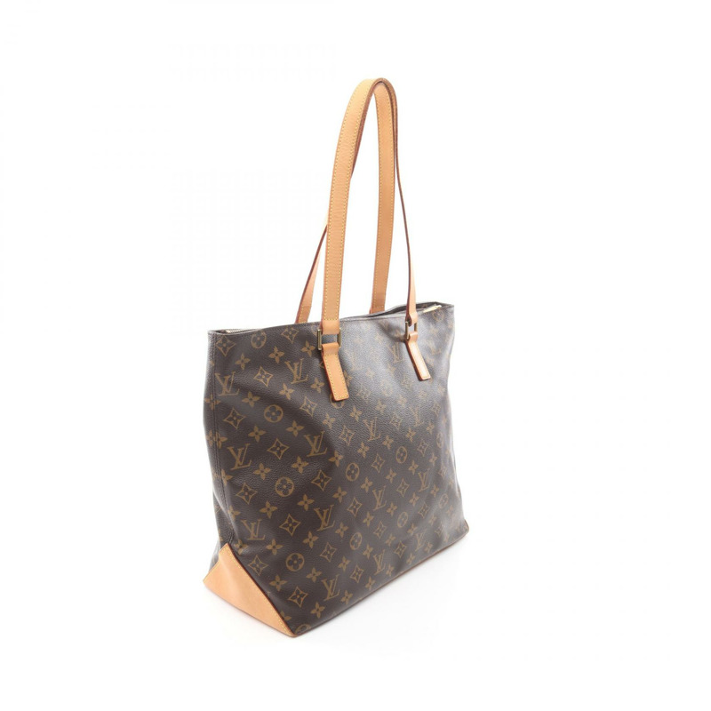 路易威登 Cabas Mezzo Shoudler 托特包 M51151 Monogram 帆布皮革 二手-1