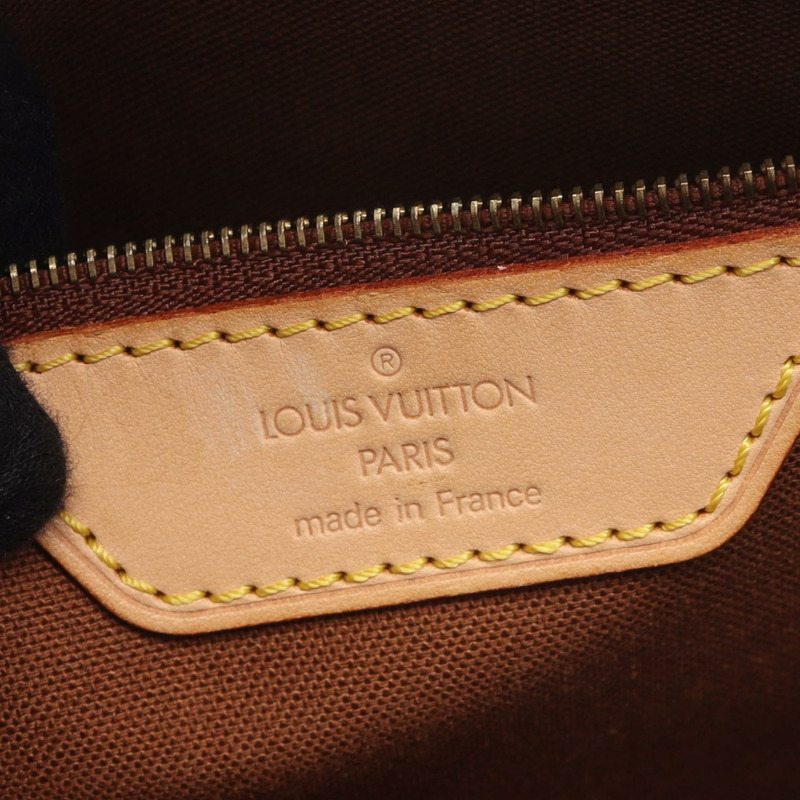 路易威登 Cabas Mezzo Shoudler 托特包 M51151 Monogram 帆布皮革 二手-3