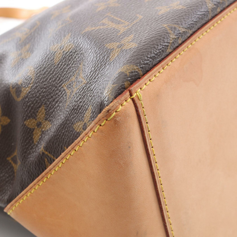 路易威登 Cabas Mezzo Shoudler 托特包 M51151 Monogram 帆布皮革 二手-7