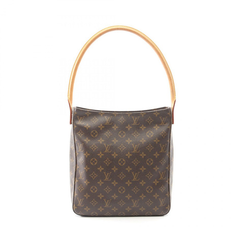 路易威登 Looping GM 單肩手提包 M51145 Monogram 帆布皮革二手 LV