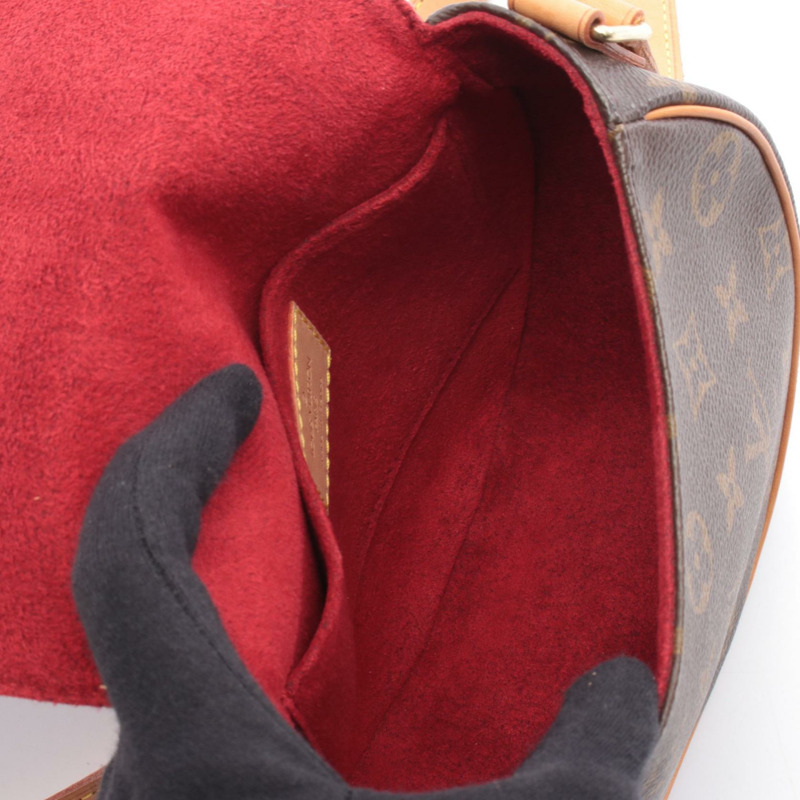 路易威登 Tambourin 單肩斜背包 M51179 Monogram 棕色皮革-2