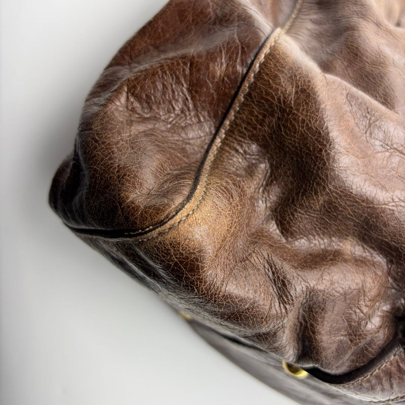 Miu Miu 皺褶手提托特包-9