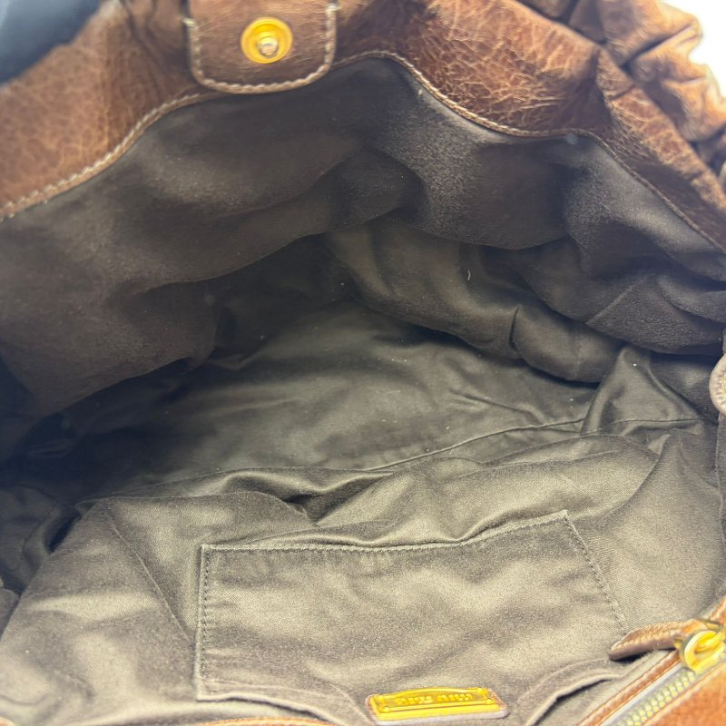 Miu Miu 皺褶手提托特包-12