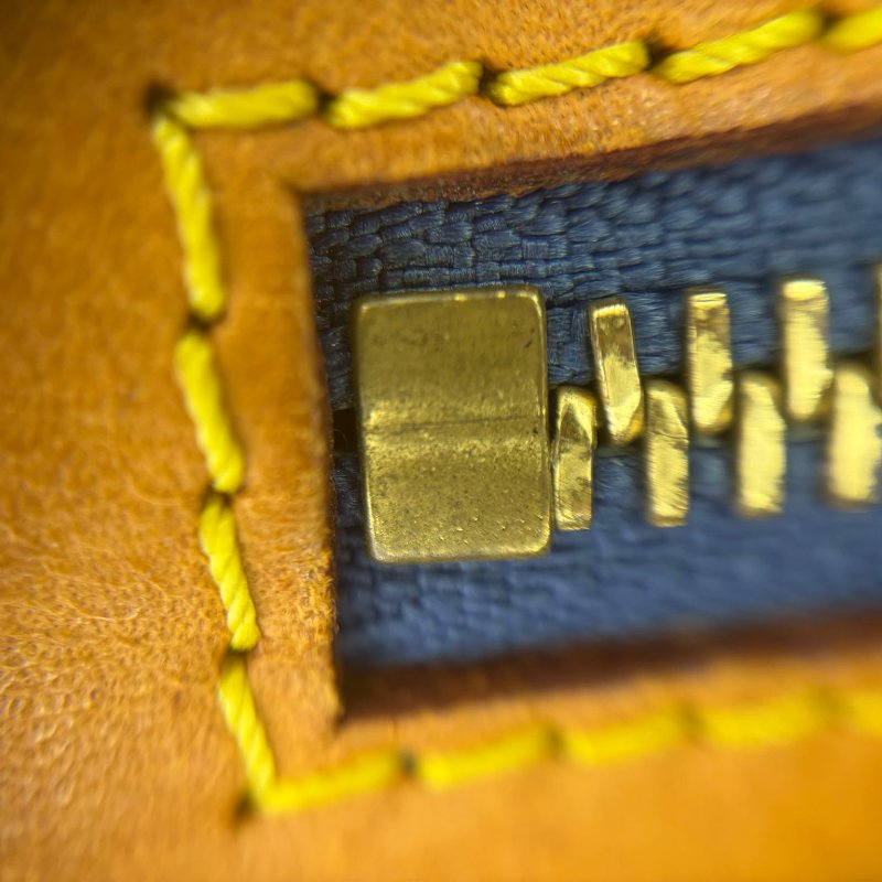 Louis Vuitton Monogram Denim Baggy GM 單肩包-13