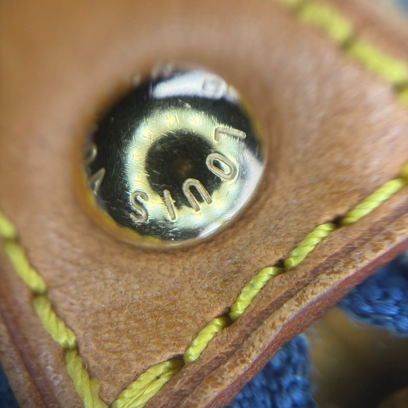 Louis Vuitton Monogram Denim Baggy GM 單肩包-18