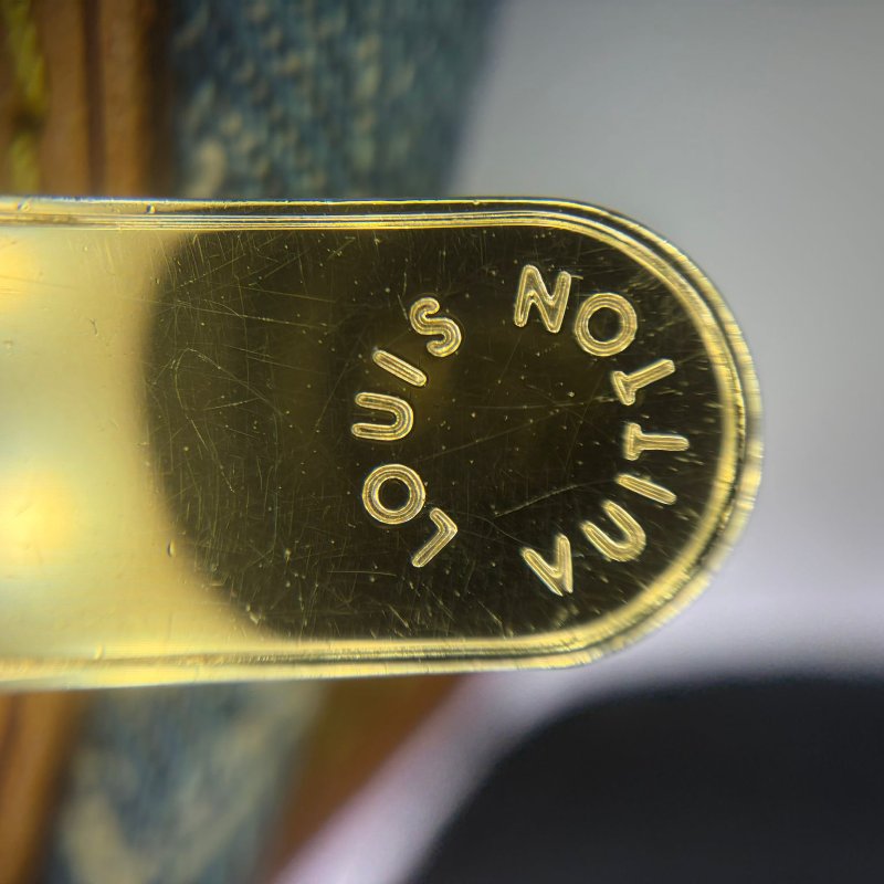 Louis Vuitton Monogram Denim Baggy GM 單肩包-20