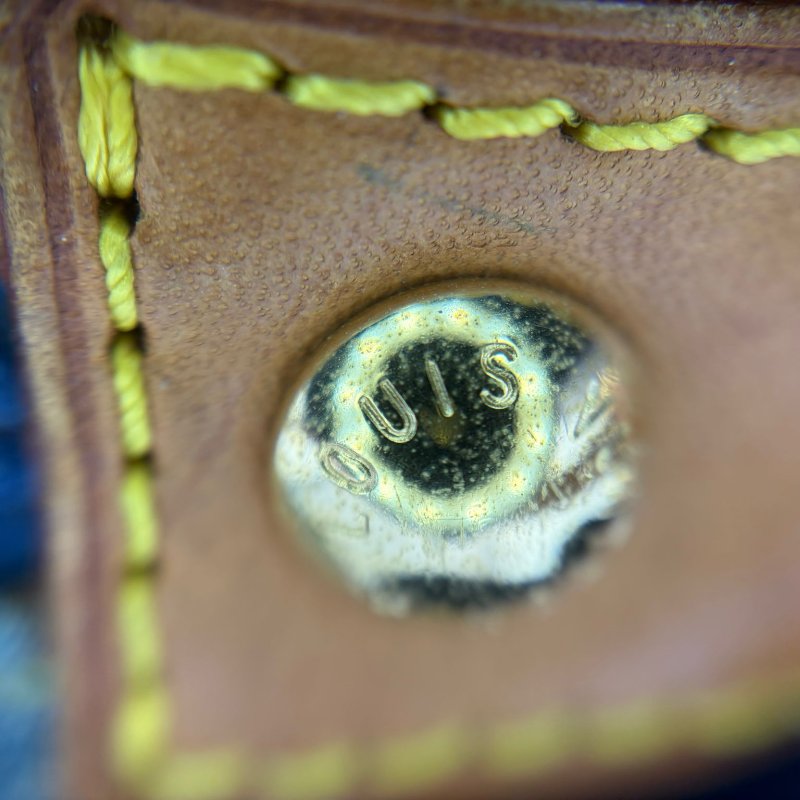 Louis Vuitton Monogram Denim Baggy PM 單肩包-14