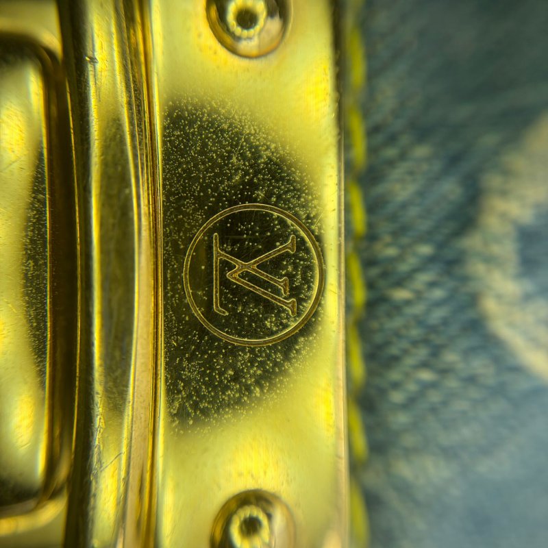 Louis Vuitton Monogram Denim Baggy PM 單肩包-17