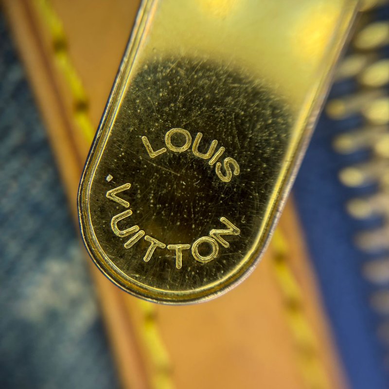 Louis Vuitton Monogram Denim Baggy PM 單肩包-18