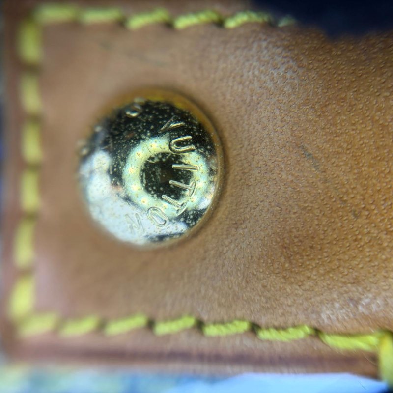 Louis Vuitton Monogram Denim Baggy PM 單肩包-22