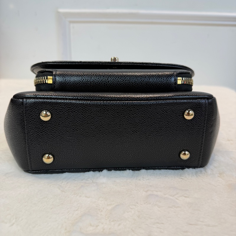 不易撞款經典黑色🫢Chanel 郵差包 Business Affinity Flap Bag-5