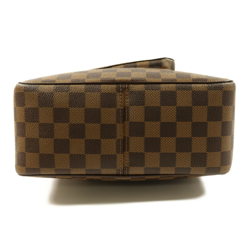 LOUIS VUITTON Damier Olaf MM金扣肩背袋-2