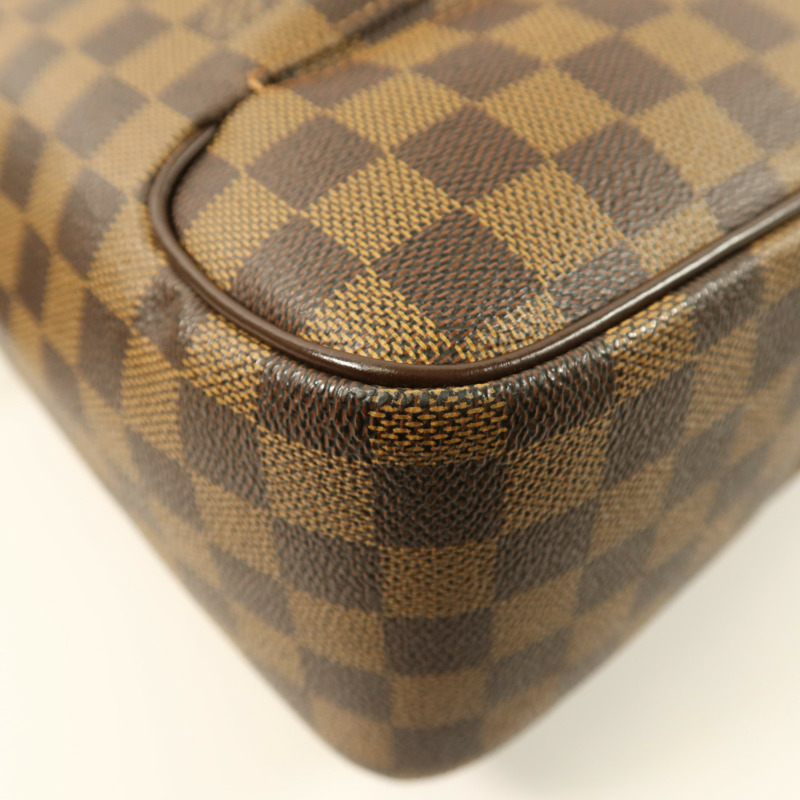 LOUIS VUITTON Damier Olaf MM金扣肩背袋-6