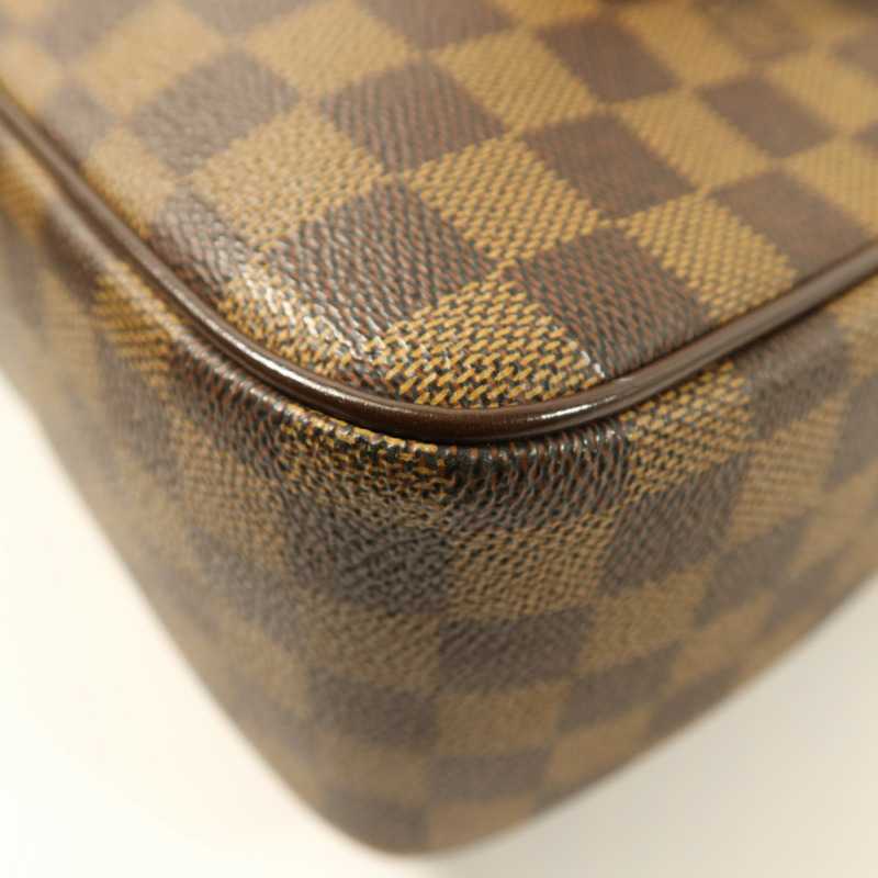 LOUIS VUITTON Damier Olaf MM金扣肩背袋-7