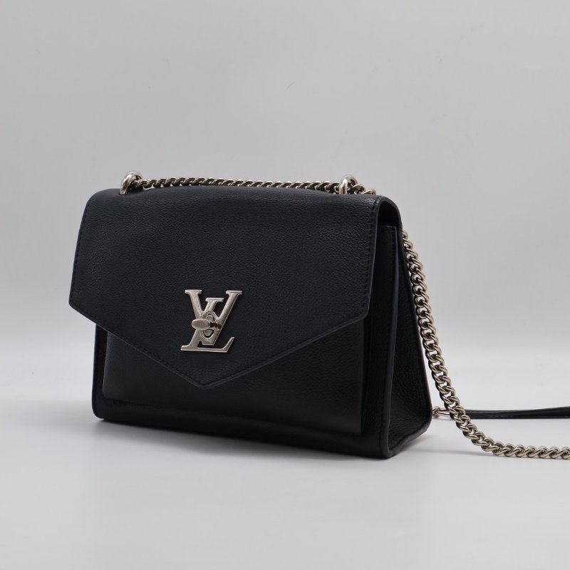 LOUIS VUITTON My lock me斜背包 - 黑銀-2