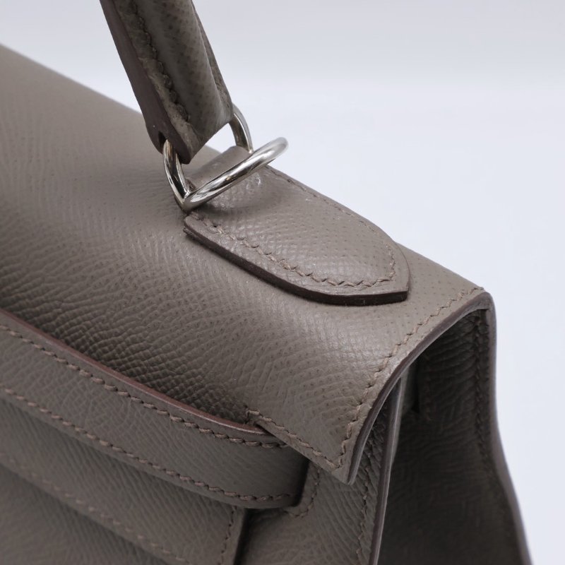 HERMES Kelly 28 - 錫器灰銀 A-6