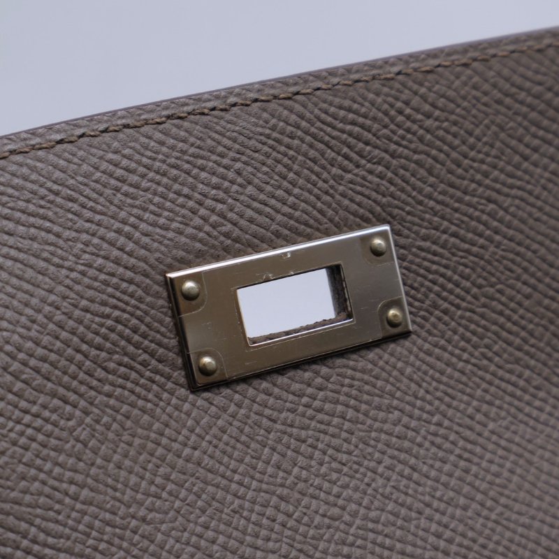 HERMES Kelly 28 - 錫器灰銀 A-10