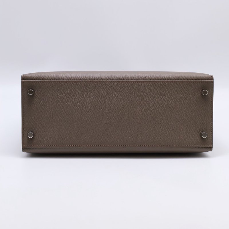 HERMES Kelly 28 - 錫器灰銀 A-19