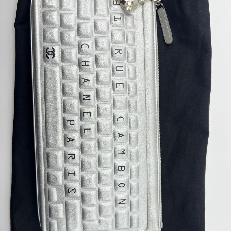 Chanel 31 Rue Cambon 鍵盤手拿包-5