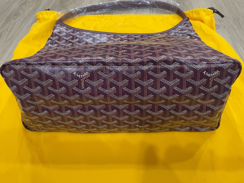 Goyard Hobo 酒紅色 古力娜扎同款-2
