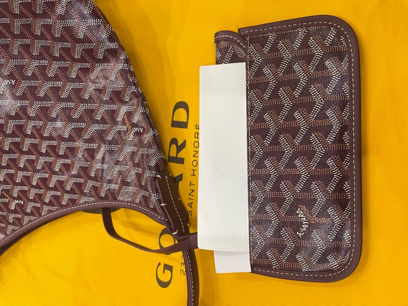 Goyard Hobo 酒紅色 古力娜扎同款-6