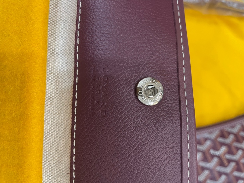 Goyard Hobo 酒紅色 古力娜扎同款-8