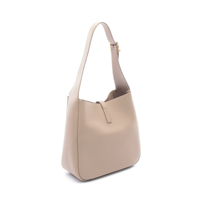 SAINT LAURENT PARIS Le 5 a 7 單肩包 713938 皮革 米色 二手 女士 YSL-1