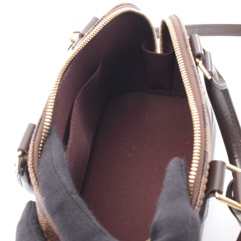 路易威登 Alma BB 單肩手提包 N41221 Damier 帆布 Ebene 二手女士 LV-2