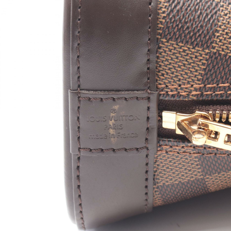 路易威登 Alma BB 單肩手提包 N41221 Damier 帆布 Ebene 二手女士 LV-3