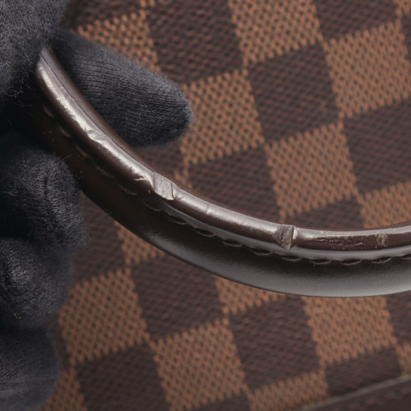 路易威登 Alma BB 單肩手提包 N41221 Damier 帆布 Ebene 二手女士 LV-6